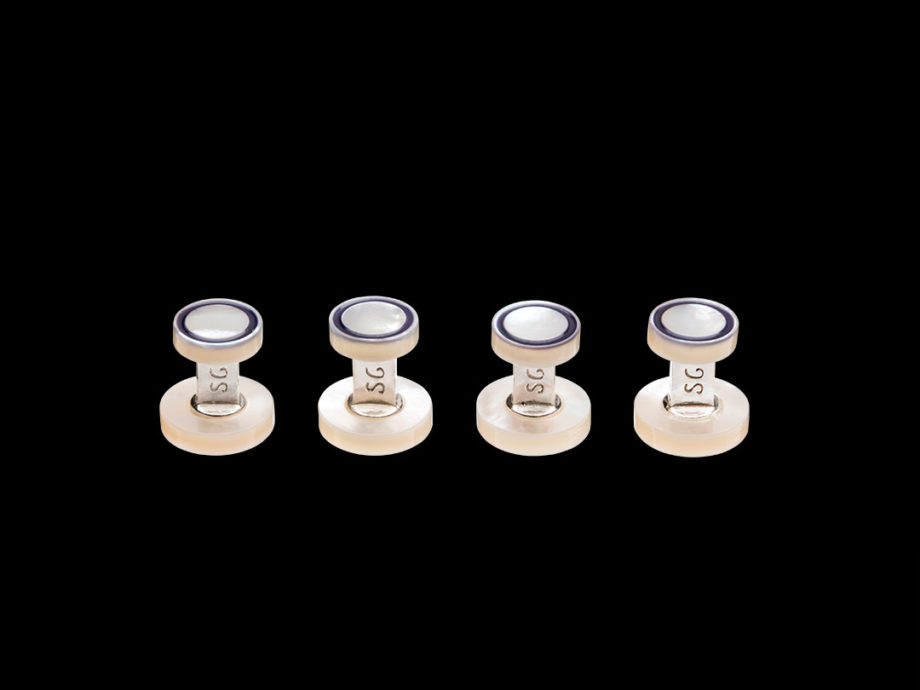 studs <span class="italicline">cercle couleurs</span> - bleu 4 - bleu nuit