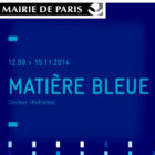 blue material exhibition