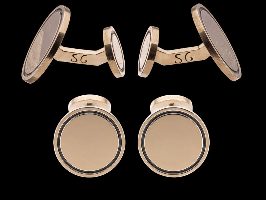 cercle asymétrique, or 18k